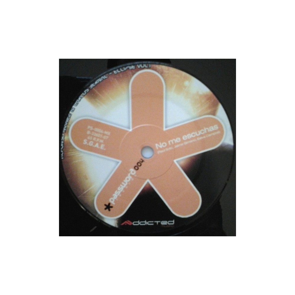 Alfonso Mañez & Carlos Bernal - Eclipse Vol.1 - No Me Escuchas (DISCO ORIGINAL)