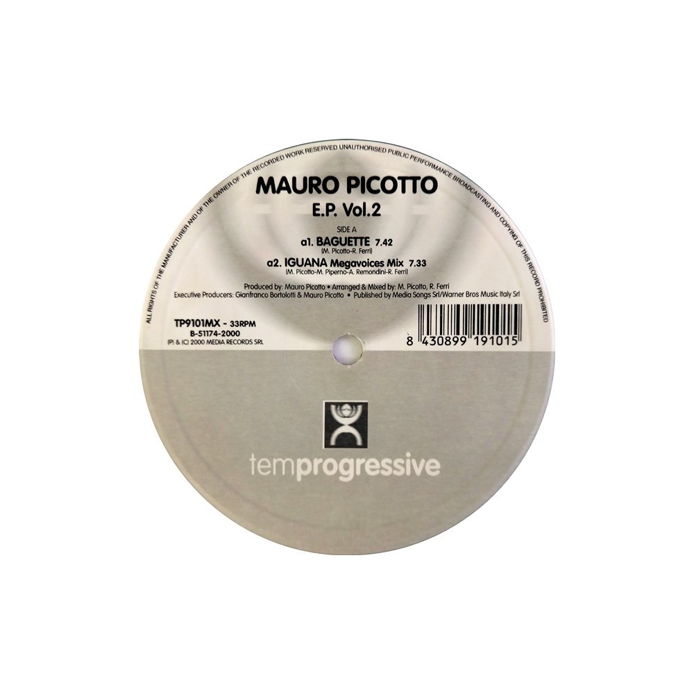 Mauro Picotto ‎– EP Vol.2