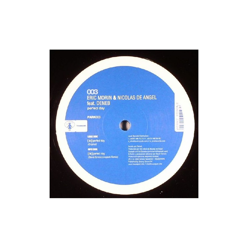 Eric Morin & Nicolas De Angel feat. Deneb ‎– Perfect Day 