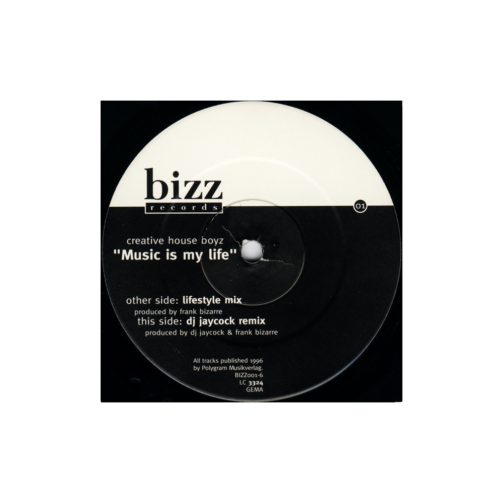 Creative House Boyz ‎– Music Is My Life