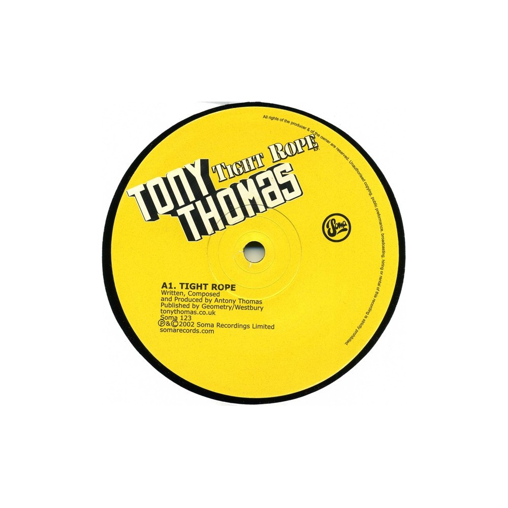 Tony Thomas ‎– Tight Rope EP