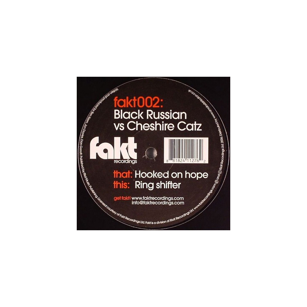 Black Russian vs. Cheshire Catz ‎– Hooked On Hope / Ring Shifter