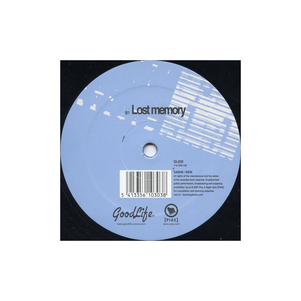 Oxia ‎– Lost Memory EP 