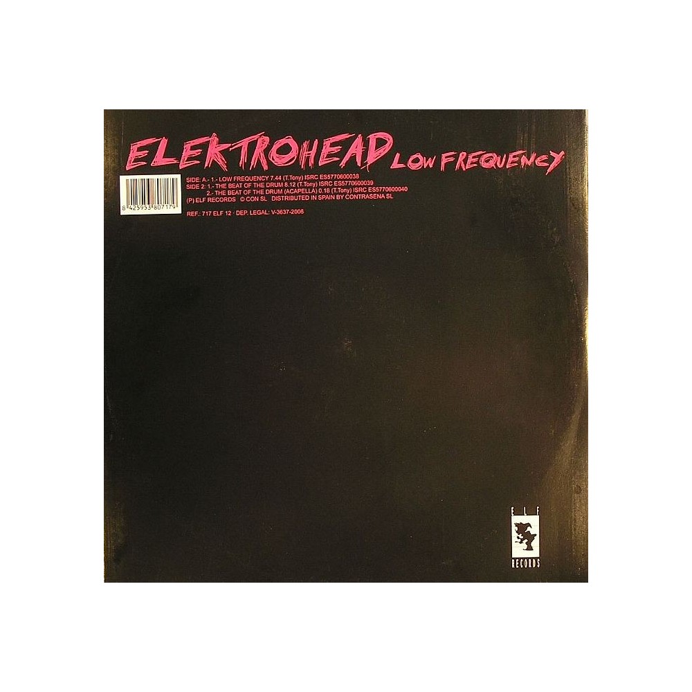 Elektrohead ‎– Low Frequency 