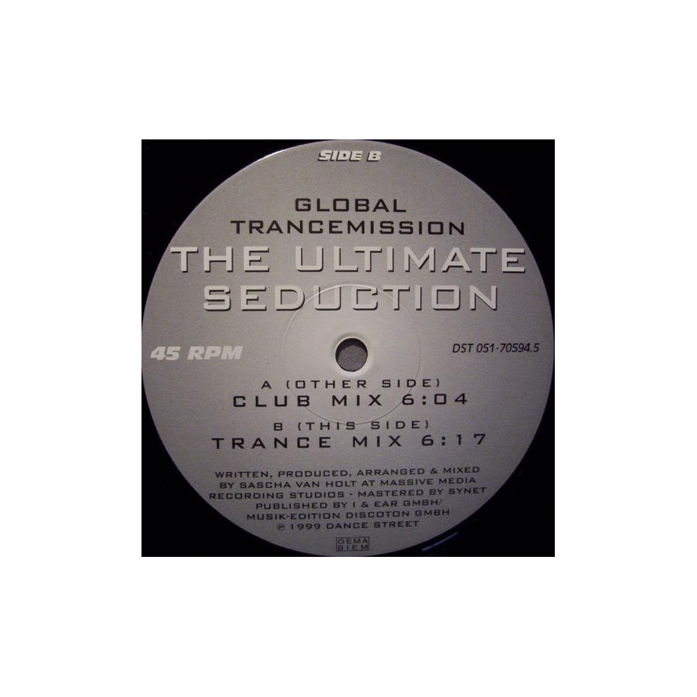 Global Trancemission ‎– The Ultimate Seduction