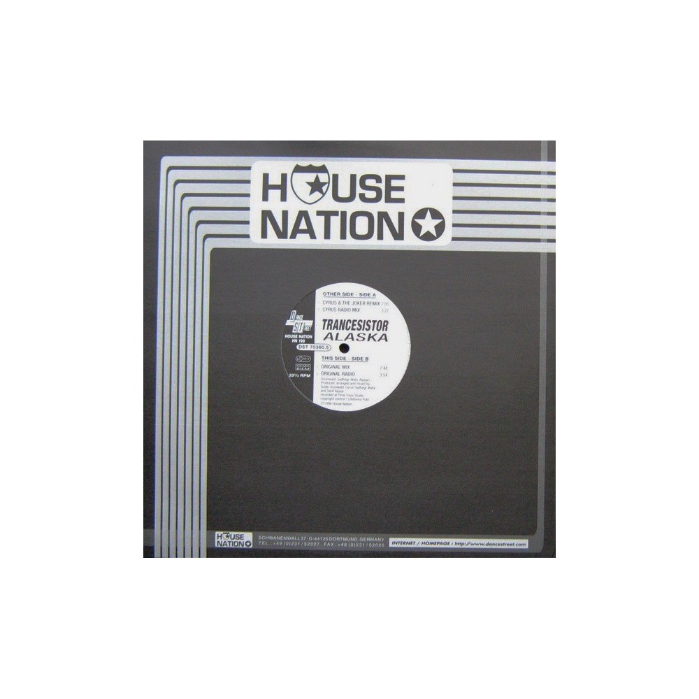 Trancesistor ‎– Alaska