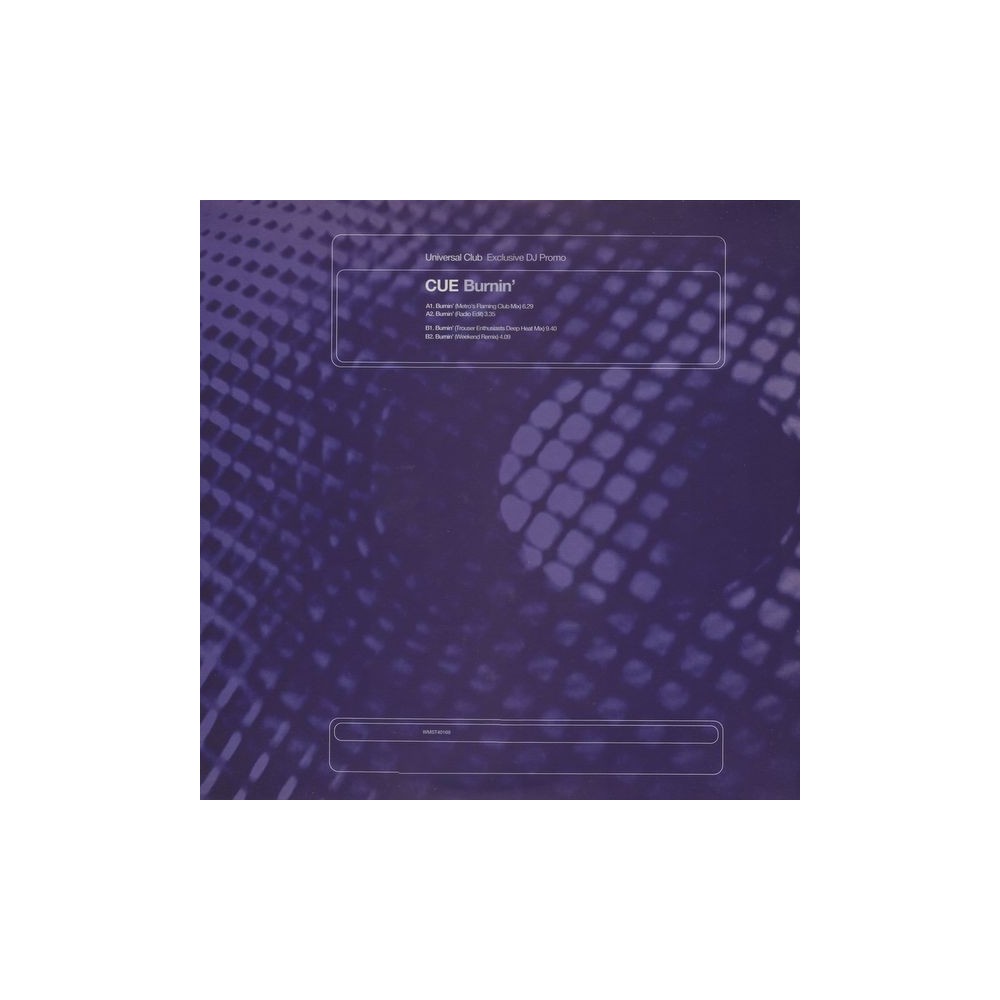 Cue ‎– Burnin