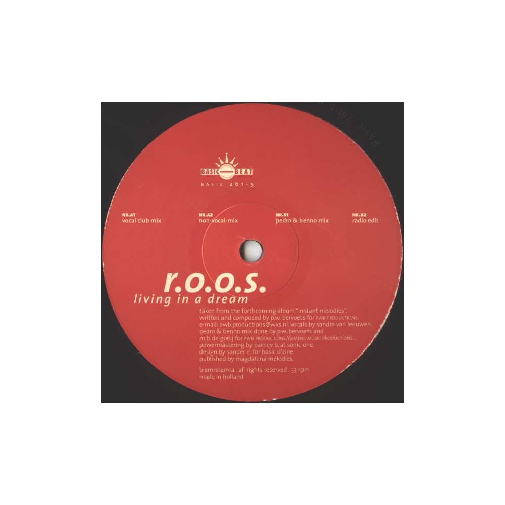 R.O.O.S. ‎– Living In A Dream