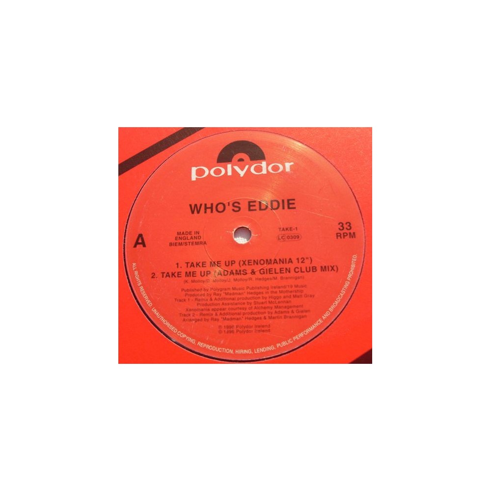 Who's Eddie - Take Me Up