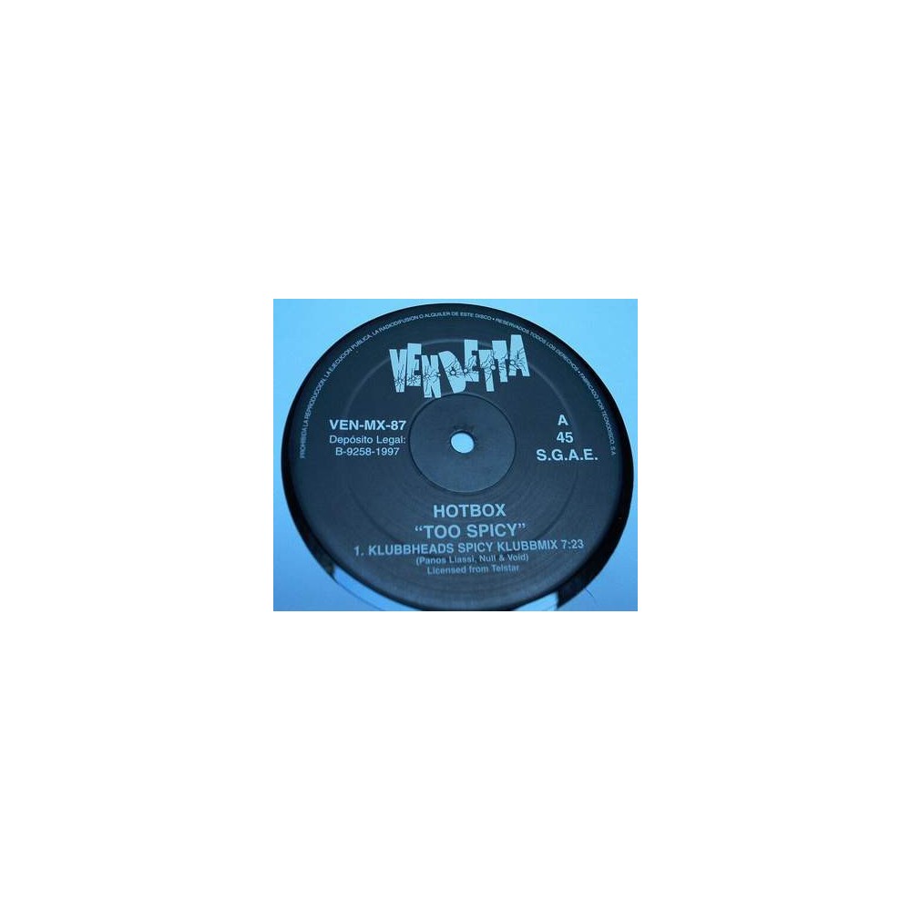 Hotbox ‎– Too Spicy 
