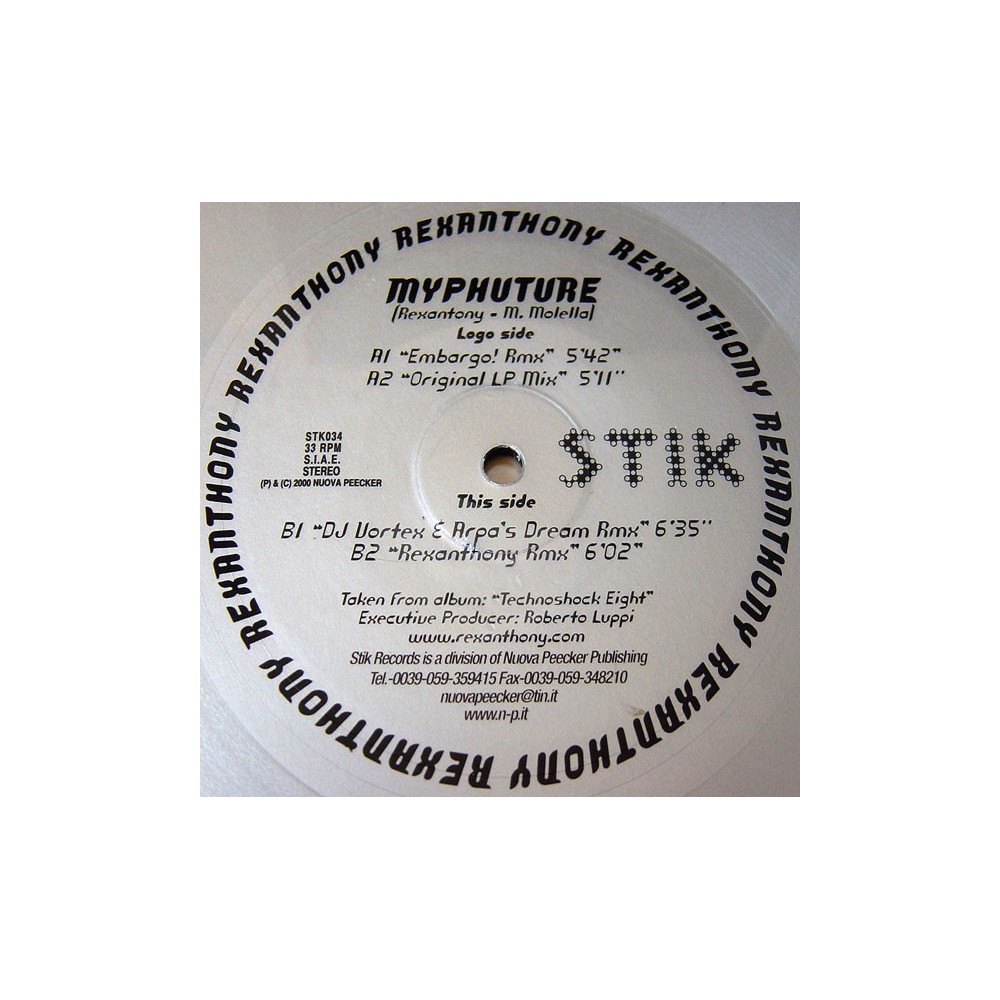 Rexanthony ‎– Myphuture 