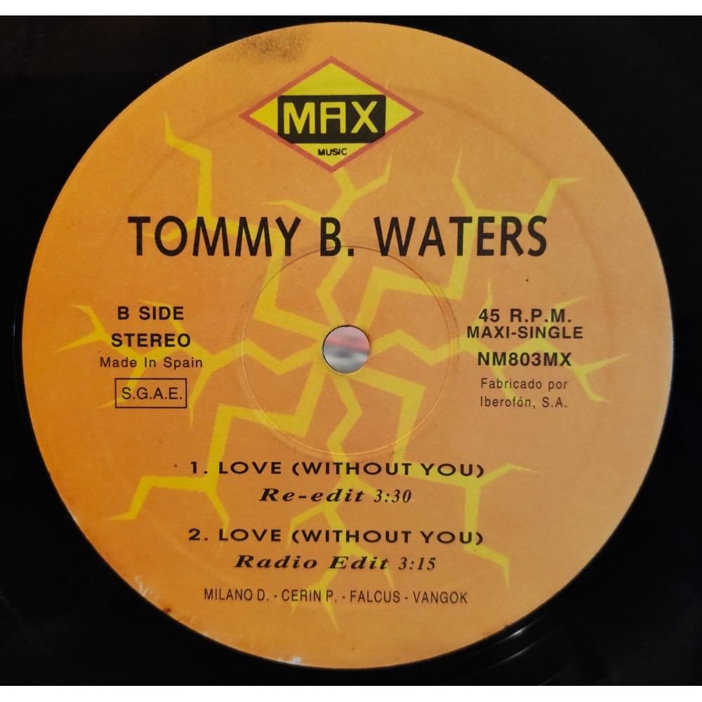 Tommy B. Waters – Love (Without You)