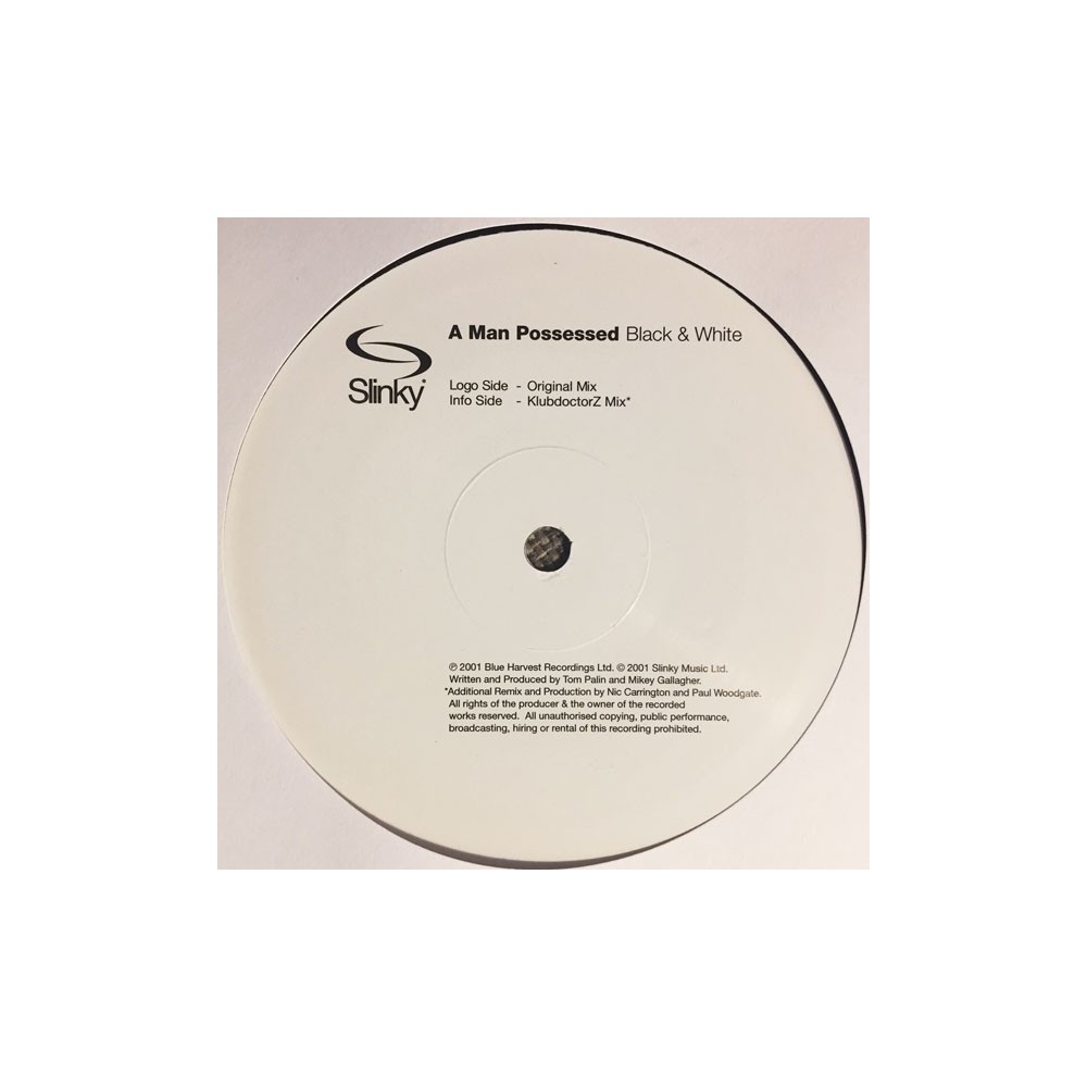 A Man Possessed ‎– Black & White 