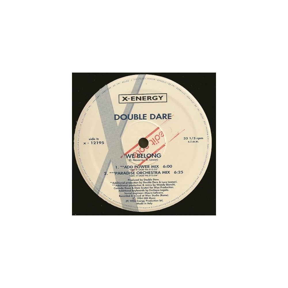Double Dare - We Belong (TEMAZO ITALO-DANCE¡¡)