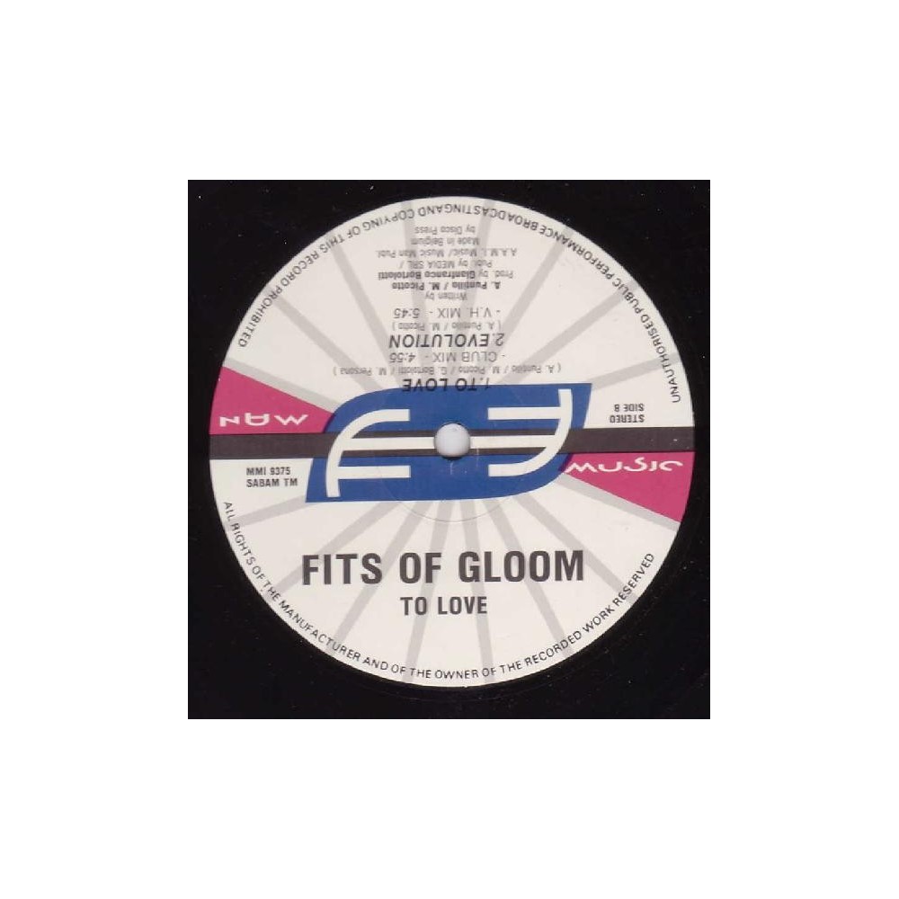 Fits Of Gloom - To Love(DISCO NUEVO¡¡¡  BUSCADISIMO¡¡)