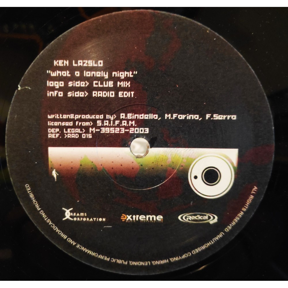 Ken Laszlo – What A Lonely Night