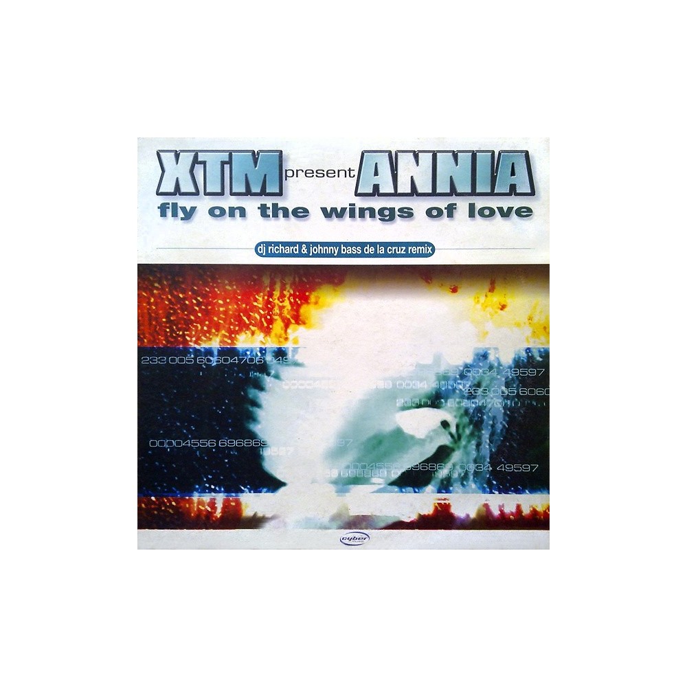 XTM Present Annia - Fly On The Wings Of Love (VINILO ORIGINAL BLANCO¡¡)