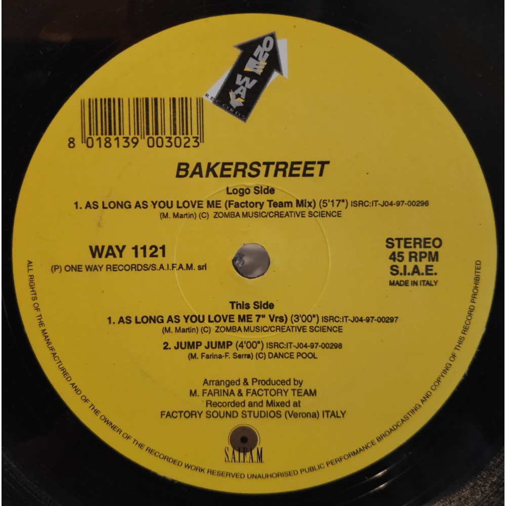 Bakerstreet – As Long As You Love Me (CANTADITO SAIFAM¡¡)