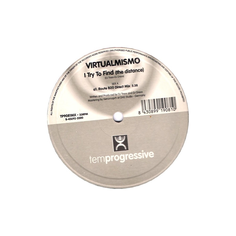 Virtualmismo ‎– I Try To Find (The Distance) 