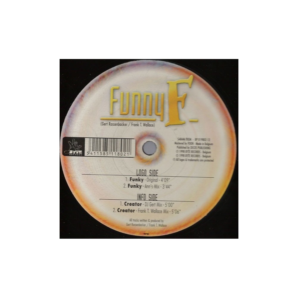 Funny F - Funky / Creator(PELOTAZO COLISEUM/CHOCOLATE 98¡¡ JOYA¡¡)