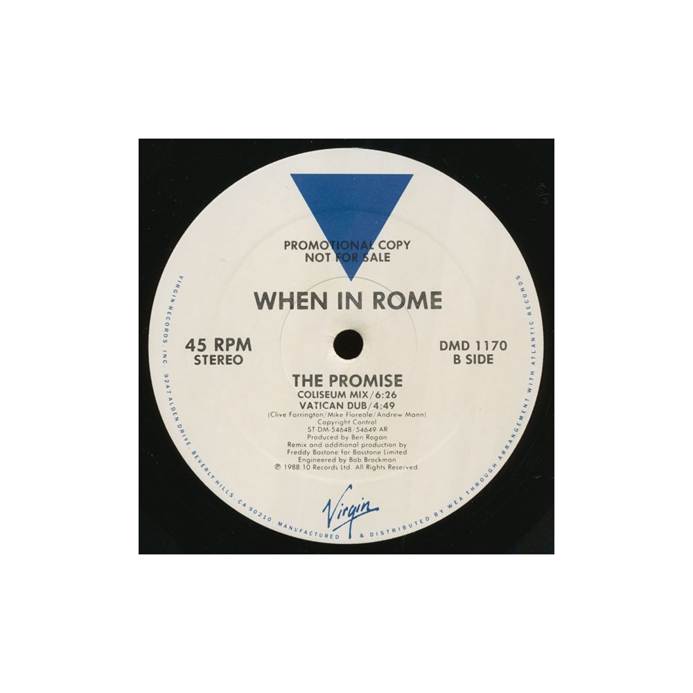 When In Rome ‎– The Promise