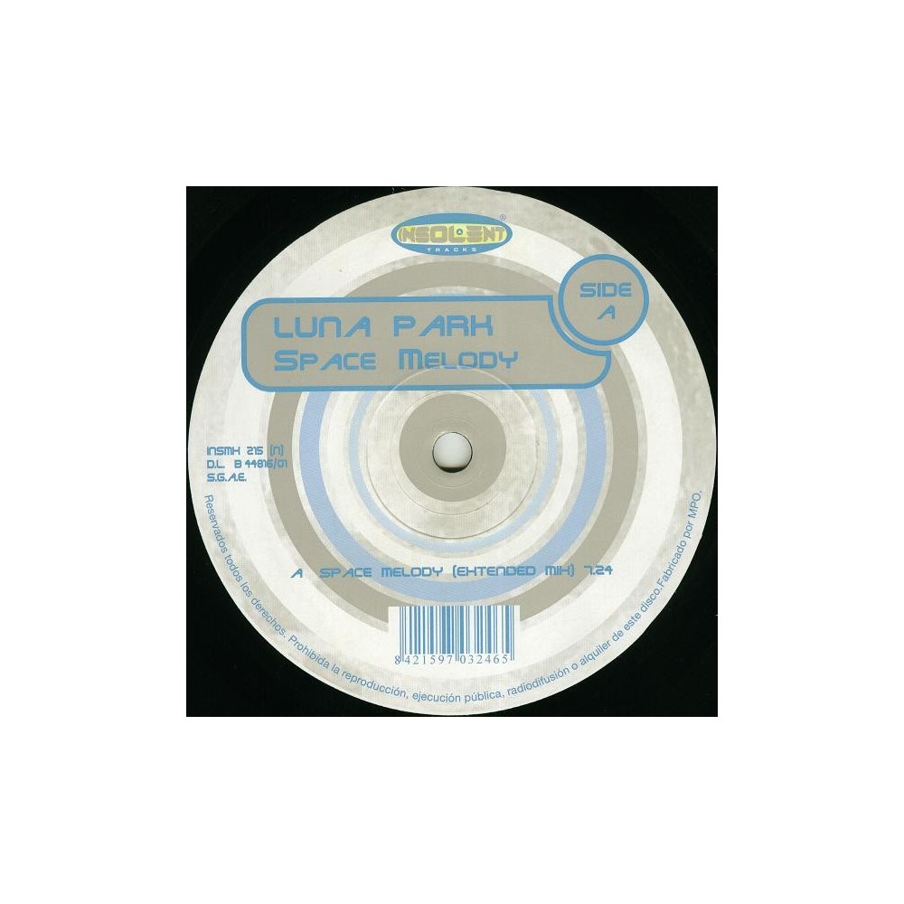 Luna Park ‎– Space Melody