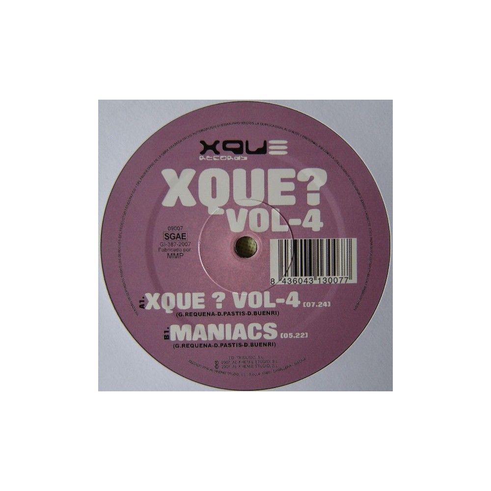 XQue ‎– Vol. 4