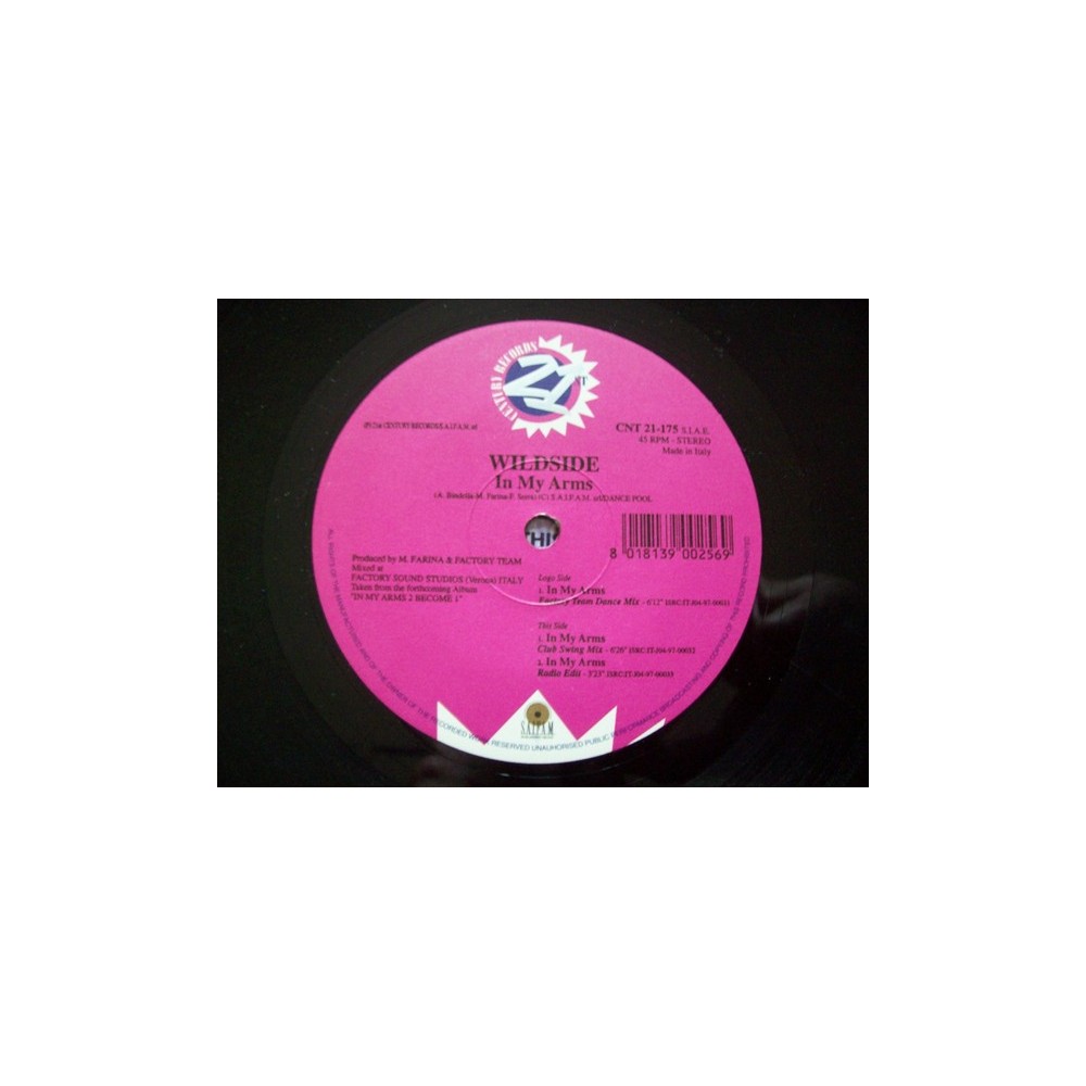 Wildside – In My Arms (TEMAZO¡¡)