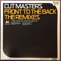 Cut Masters - Front To The Back (Remixes)