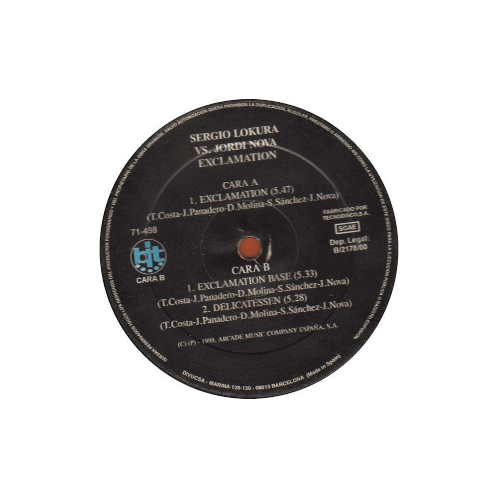 Sergio Lokura vs. Jordi Nova – Exclamation