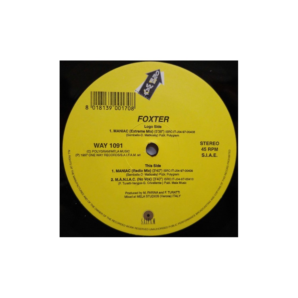 Foxter - Maniac