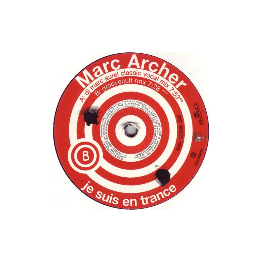 Marc Archer – Je Suis En Trance