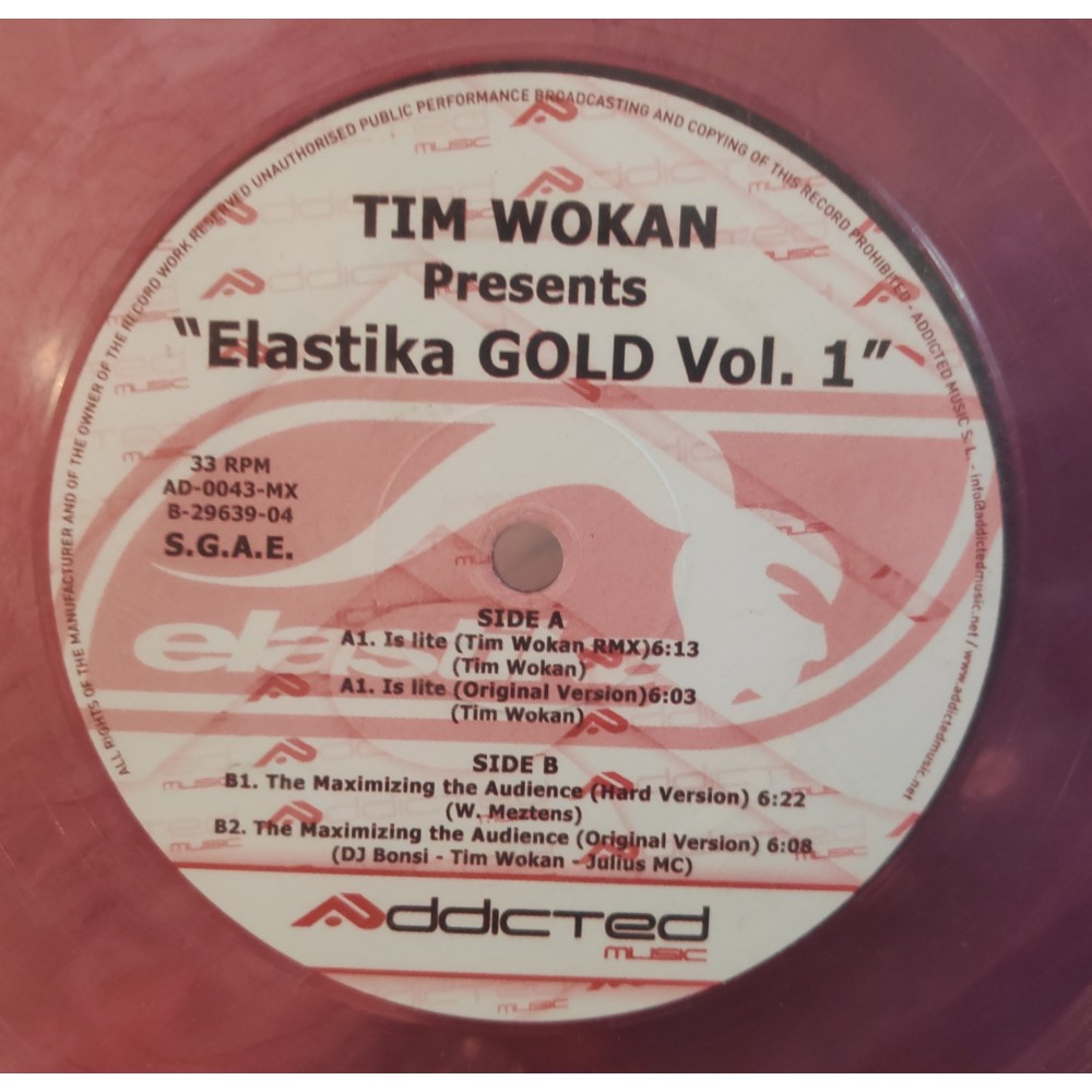 Tim Wokan ‎– Elastika Gold Vol. 1