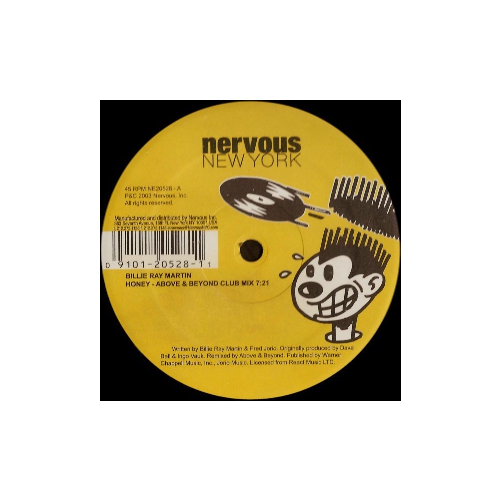 Billie Ray Martin ‎– Honey (Above & Beyond Mixes)