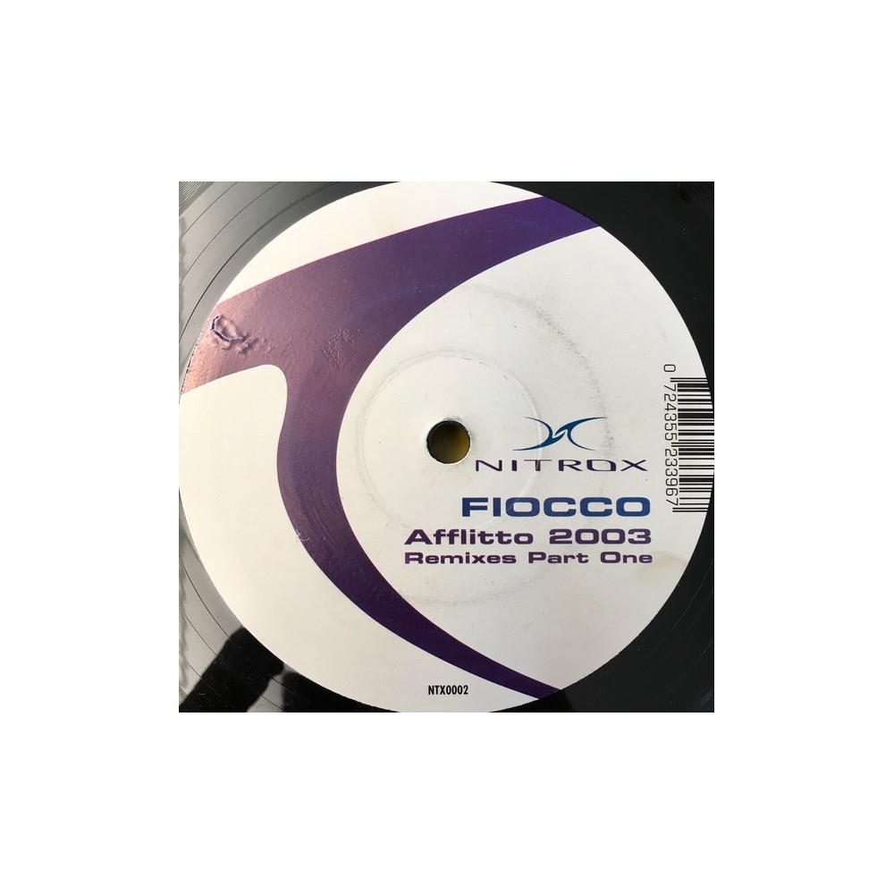 Fiocco ‎– Afflitto 2003 (Remixes Part One)