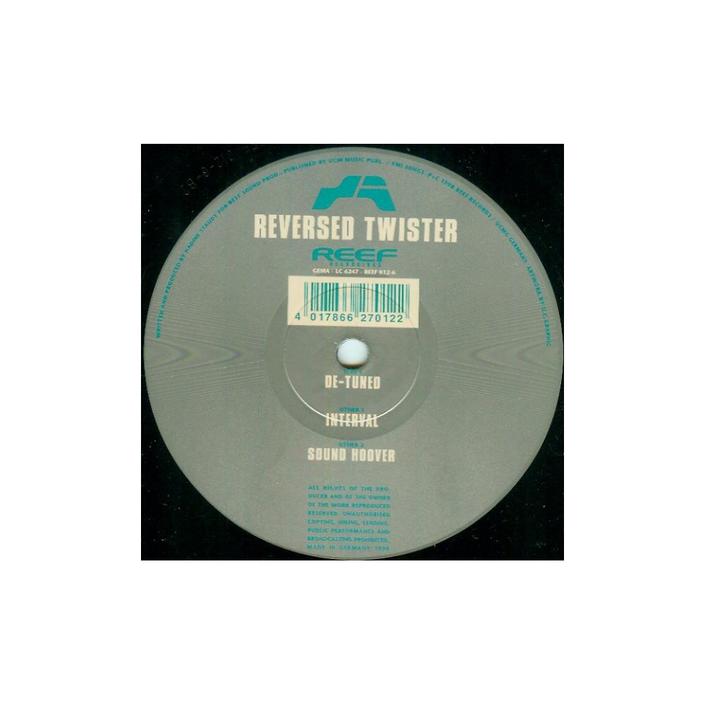 Reversed Twister ‎– De-Tuned