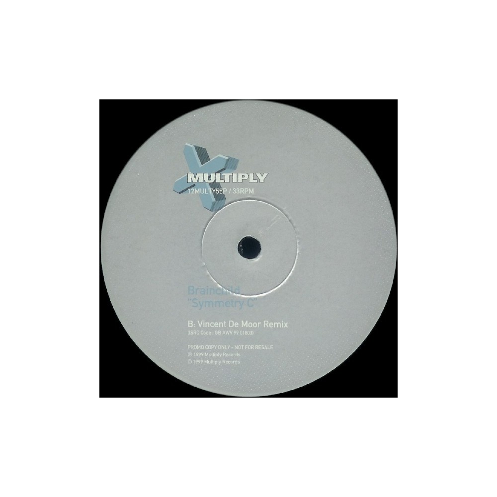 Brainchild – Symmetry C (2 MANO,TEMAZO DEL 99 BUSCADISIMO¡ DISCO DOBLE¡)