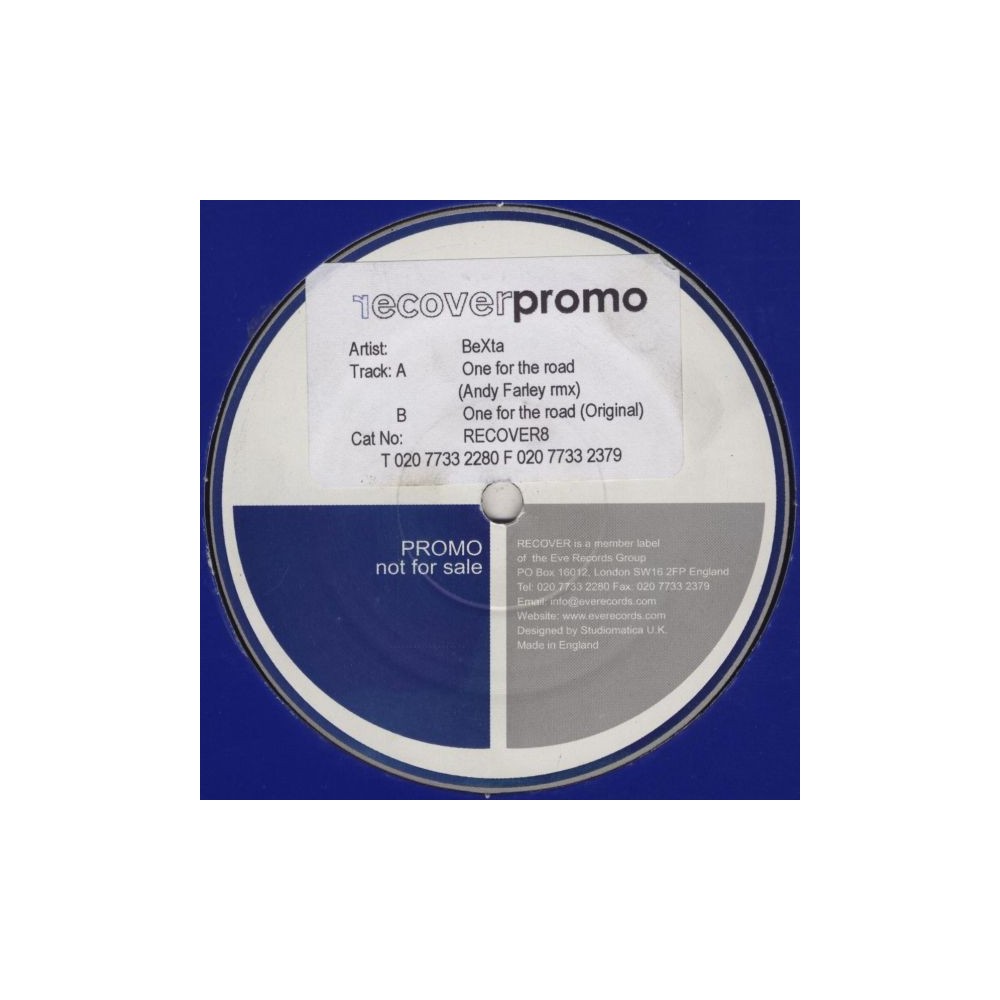 BeXta ‎– One For The Road (RECOVER)