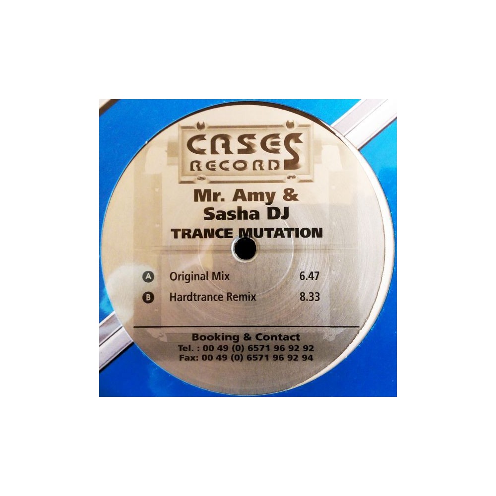 Mr. Amy & Sasha DJ ‎– Trance Mutation