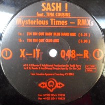 Sash Feat. Tina Cousins ‎– Mysterious Times (RMXs)