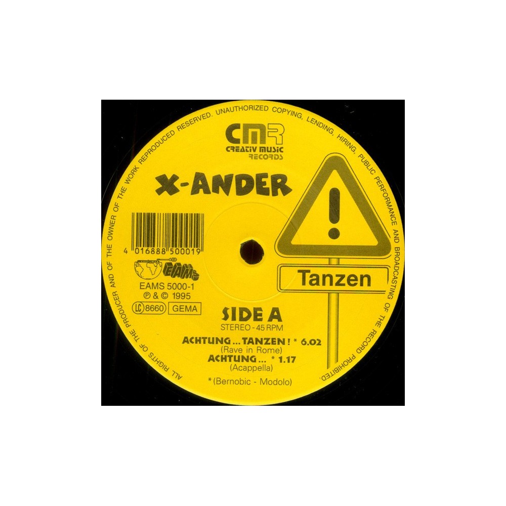 X-Ander ‎– Tanzen (CREATIVE MUSIC)