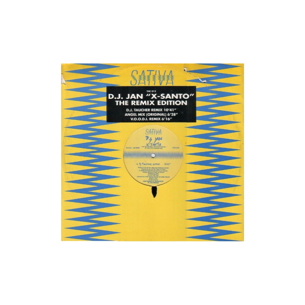 DJ Jan ‎– X-Santo (SATIVA RECORDS)