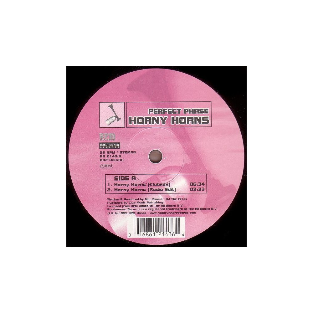 Perfect Phase ‎– Horny Horns (ROADRUNNER)