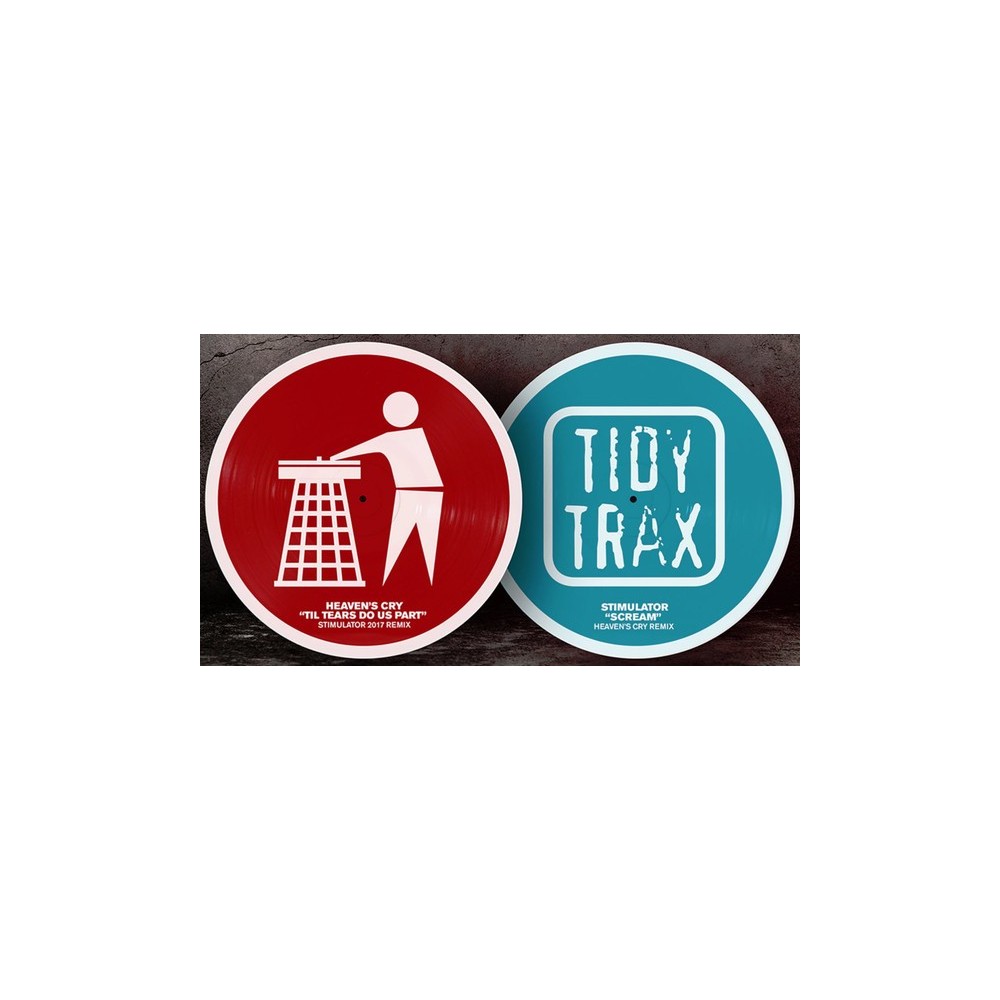 Heaven's Cry ‎– Til Tears Do Us Part / Stimulator - Scream (PICTURE DISC)