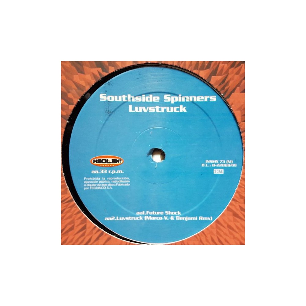 Southside Spinners ‎– Luvstruck (INSOLENT)