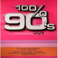 Various - 100% 90's Vinyl 2(INCLUYE DJ CERLA-ROTTERDAM & INFRARED-BELLO TECKNO9
