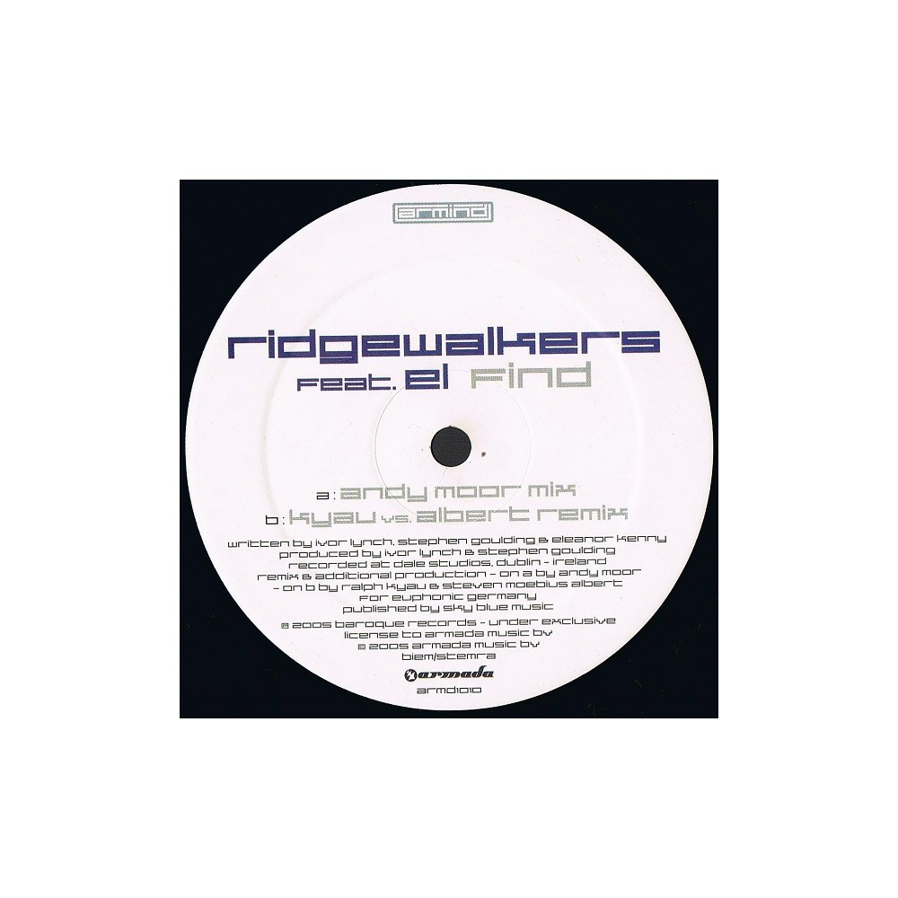 Ridgewalkers Feat. El ‎– Find