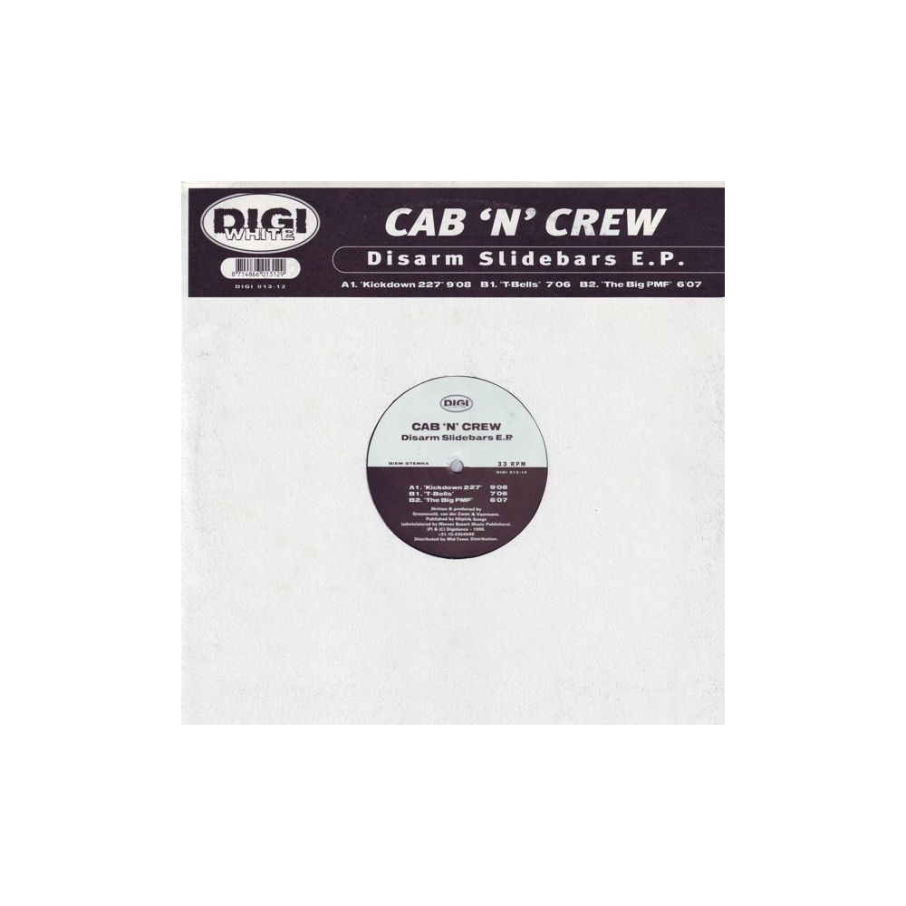 Cab 'N' Crew ‎– Disarm Slidebars EP