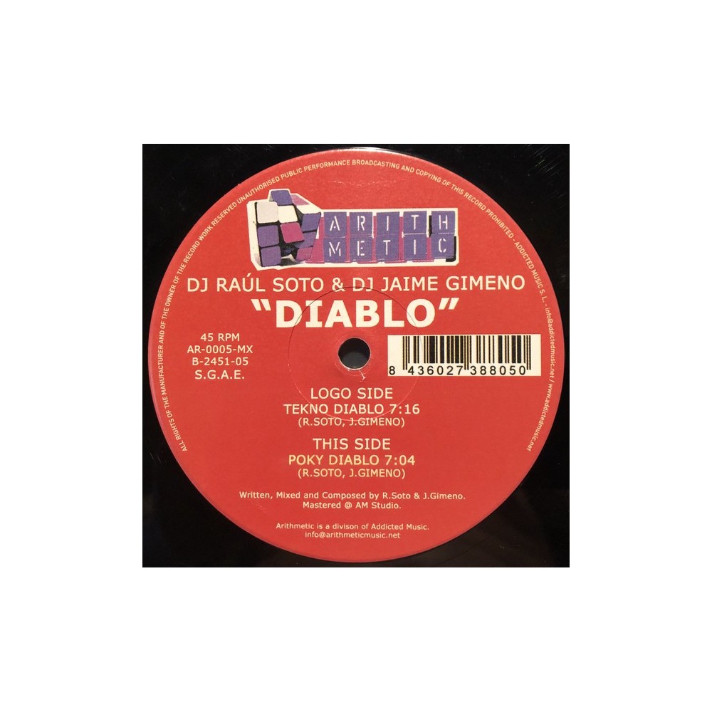 DJ Raúl Soto & DJ Jaime Gimeno- Diablo