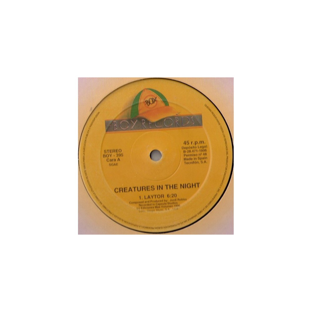 Creatures In The Night - Laytor / Gynman (TEMAZO DEL 97,PRODUCIDO POR JORDI ROBLES¡¡)
